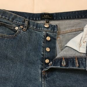 A.P.C. Petit New Standard Blue Jeans 31 Men's